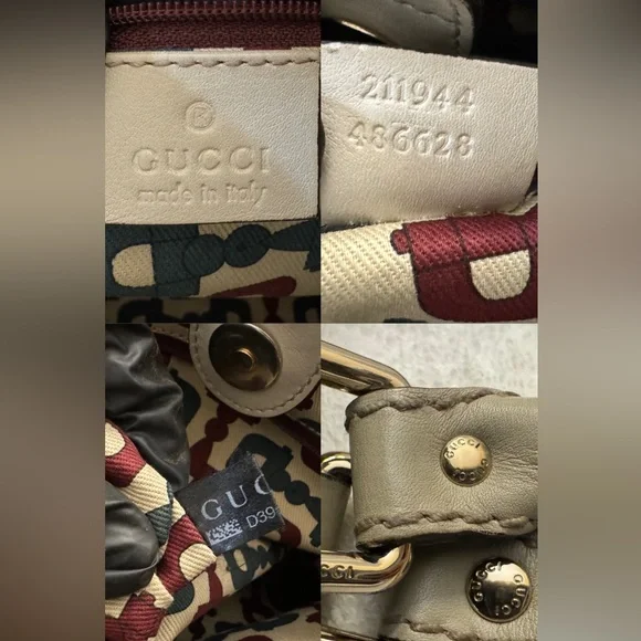 Gucci Beige Guccissima Leather Medium Sukey Tote bag. - Picture 6 of 11